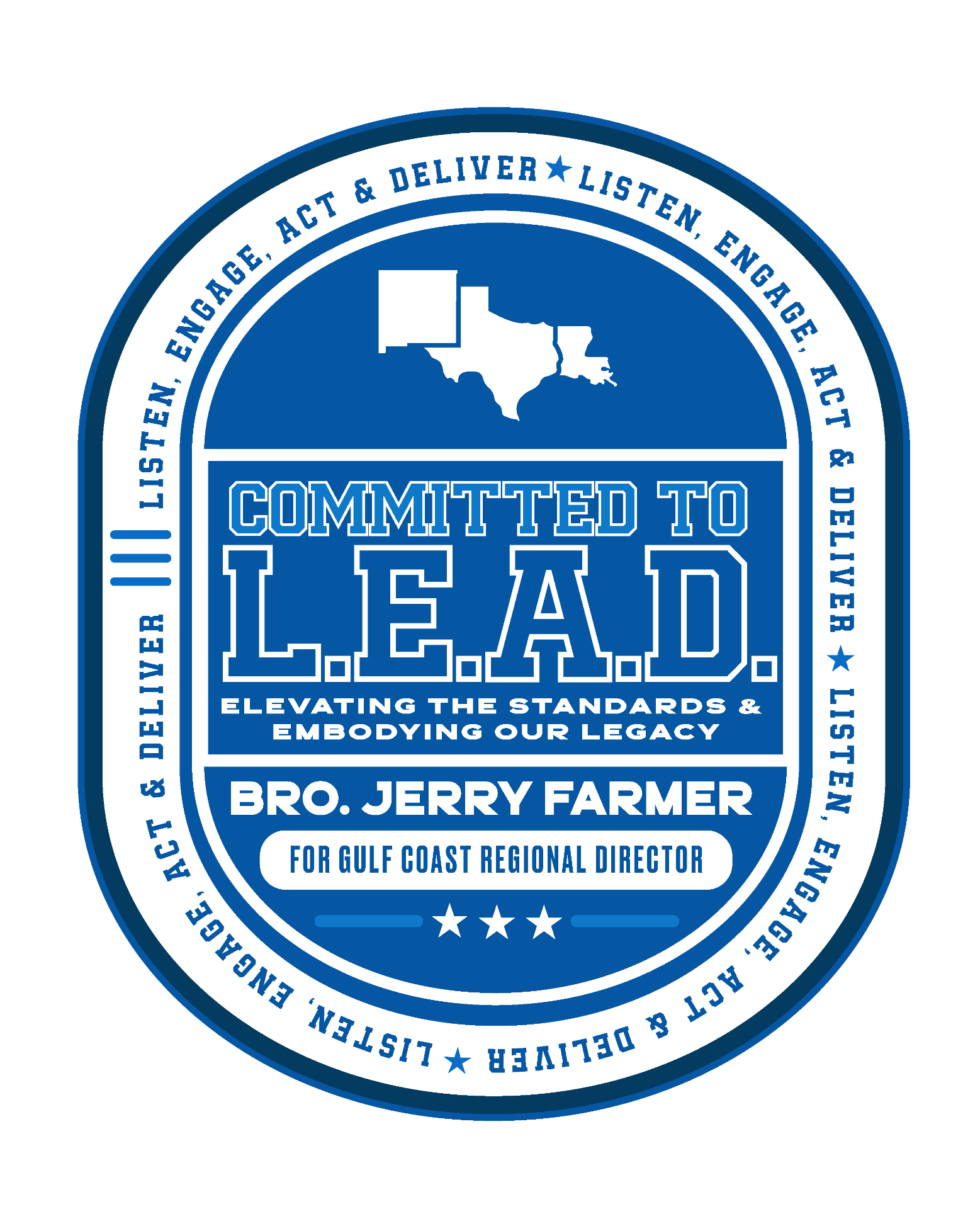 Committed to L.E.A.D. — Bro. Jerry Farmer